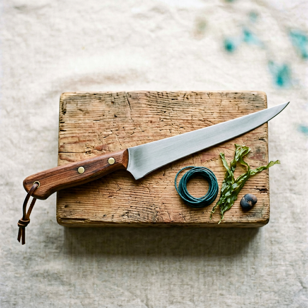 Fillet Kit — Cedar Block & Flex Knife