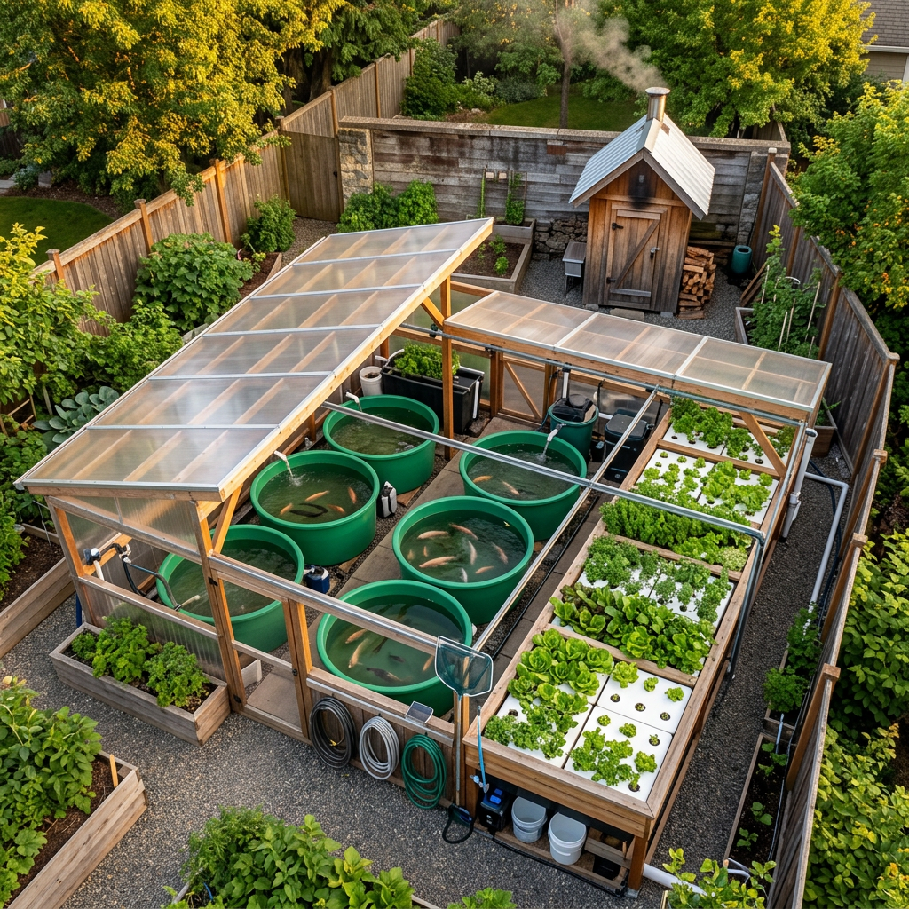 Full Farm Starter — RAS + Greenhouse + Processing