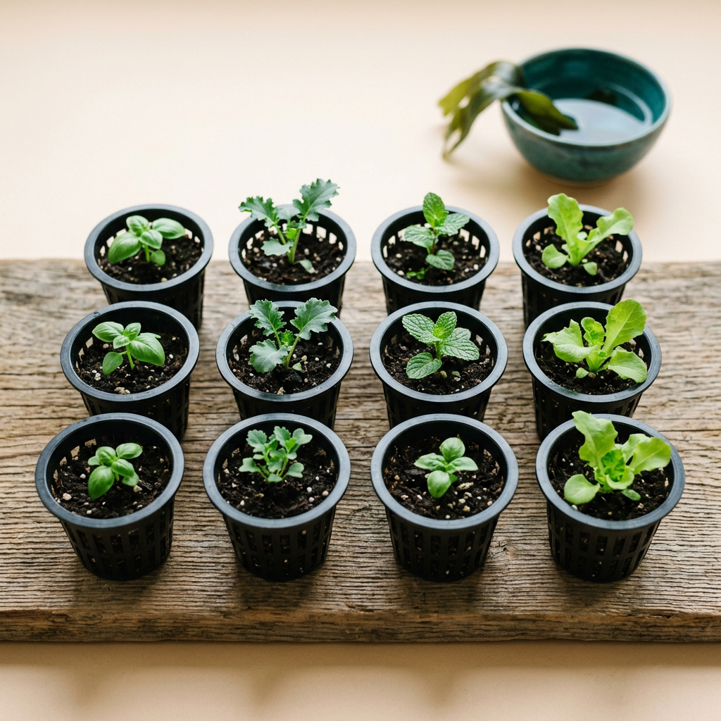 Net-Pot Starter Trays — 12 ct