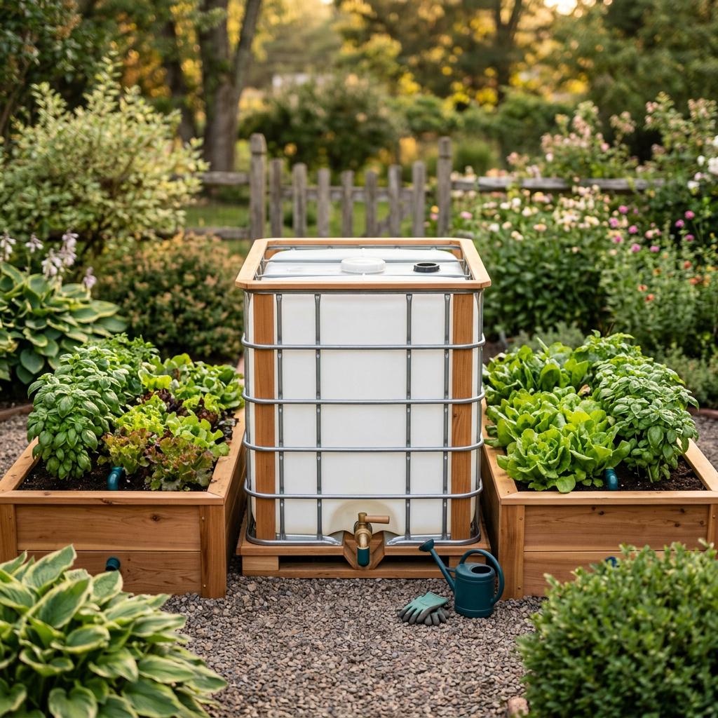 Tilapia Tower Pro — 275 gal IBC Aquaponic System